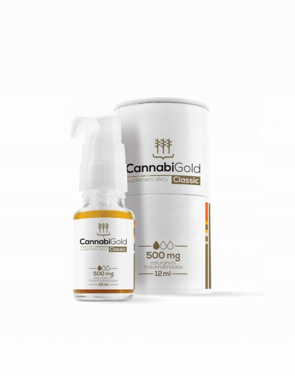 CBD OIL CannabiGold Classic 500mg - Image 1
