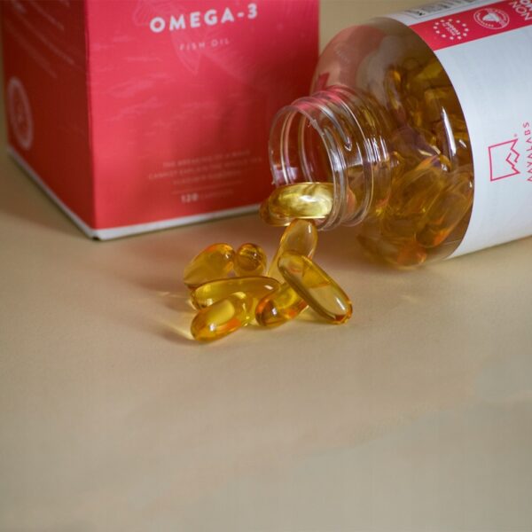 Omega 3 + Vitamin E 120 caps 1000 EPA 500 DHA Healthy Heart Brain AAVALABS - Image 2