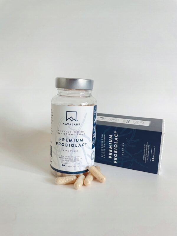 Probiotic PROBIOLAC PREMIUM 30 Strains 120 MLD 90 caps AAVALABS - Image 4