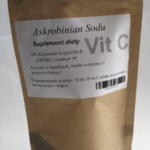 Sodium Ascorbic Acid (Vitamin C) 100 vegan capsules