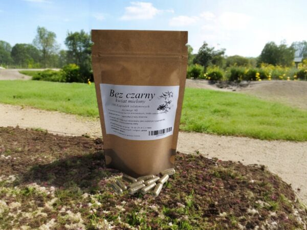 Elderberry flower 100 caps. Supports the circulatory system, antioxidant - Image 1