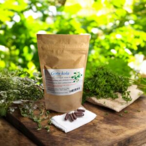 Gotu Kola 100 gelatin capsules IMPROVES MEMORY AND CONCENTRATION