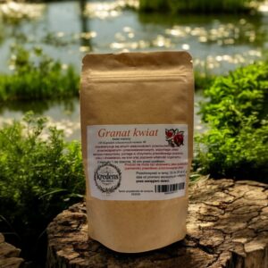 Pomegranate flower 100 gelatin capsules ANTI-INFLAMMATORY, HEART, SUGAR