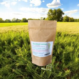 Green barley 100 caps. High fiber and vitamin content