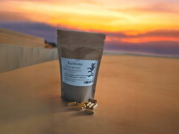 Turmeric 100 gelatin capsules - Image 1