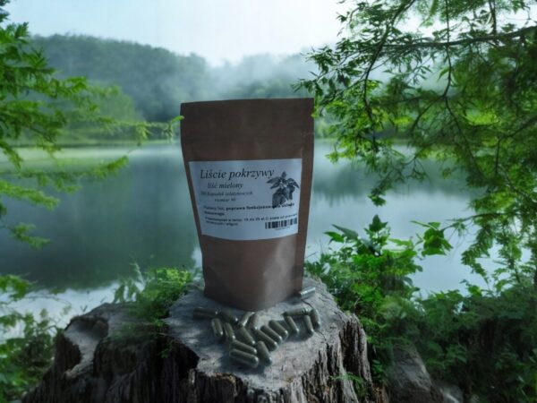 Nettle leaves 100 gelatin capsules - Image 1