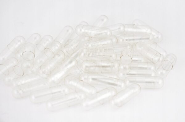 Puste-kapsulki-dojelitowe-rozmiar-0-100-sztuk-super-cena Empty enteric-coated capsules size 0 - 100 pieces - Image 1