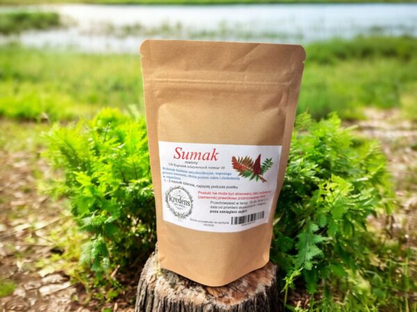 Sumac 100 gelatin capsules DIGESTIVE CHOLESTEROL - Image 1