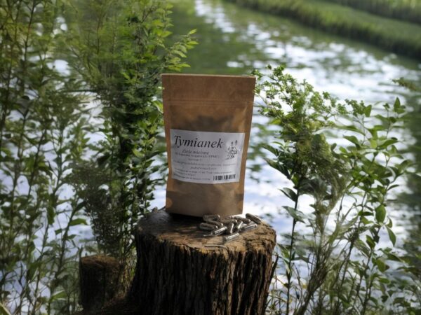 Thyme vegan capsules (HPMC) 100 pcs digestion and expectoration - Image 1