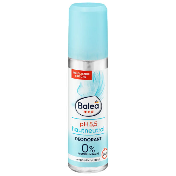 Balea med Deodorant atomizer skin-neutral, 75 ml - Image 1