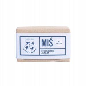 FOUR STARLINGS Teddy bear soap with lanolin for dry, sensitive skin, 110g