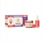 FOUR STARLINGS Sweet plum Set: Peeling + Lip balm + oil