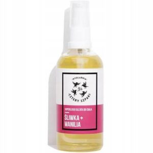 FOUR STARLINGS super light body oil Plum, Vanilla, 100ml