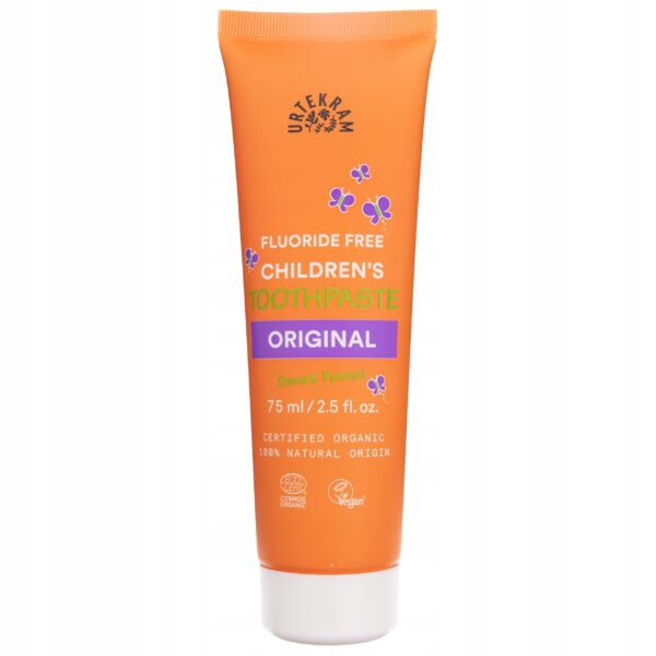 Urtekram children's toothpaste BIO without fluoride - 75 ml - Image 1