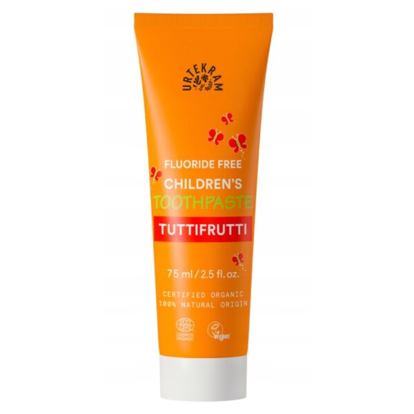 URTEKRAM ORGANIC TOOTHPASTE FOR CHILDREN TUTTIFRUTTI URTEKRAM ORGANIC TOOTHPASTE FOR CHILDREN TUTTIFRUTTI - Image 1