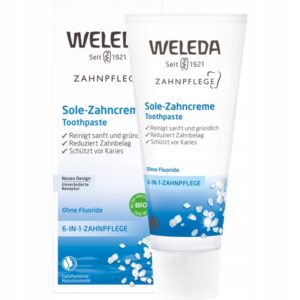 WELEDA ORGANIC sea salt toothpaste without fluoride 75 ml from GERMANY