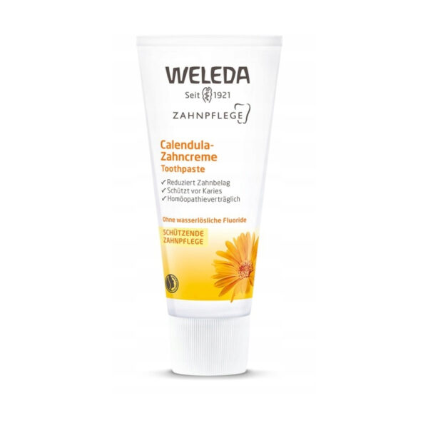 Weleda Calendula Natural toothpaste for children without fluoride - Image 1