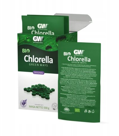 BIO Chlorella Pyrenoidosa Green Ways 1320 Tablets (330g) – Natural Superfood