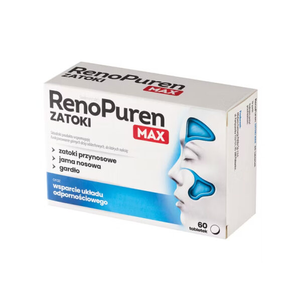 RenoPuren Sinus Max, 60 tablets - Image 2