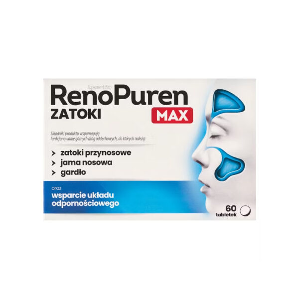 RenoPuren Sinus Max, 60 tablets RenoPuren Sinus Max, 60 tablets - Image 1